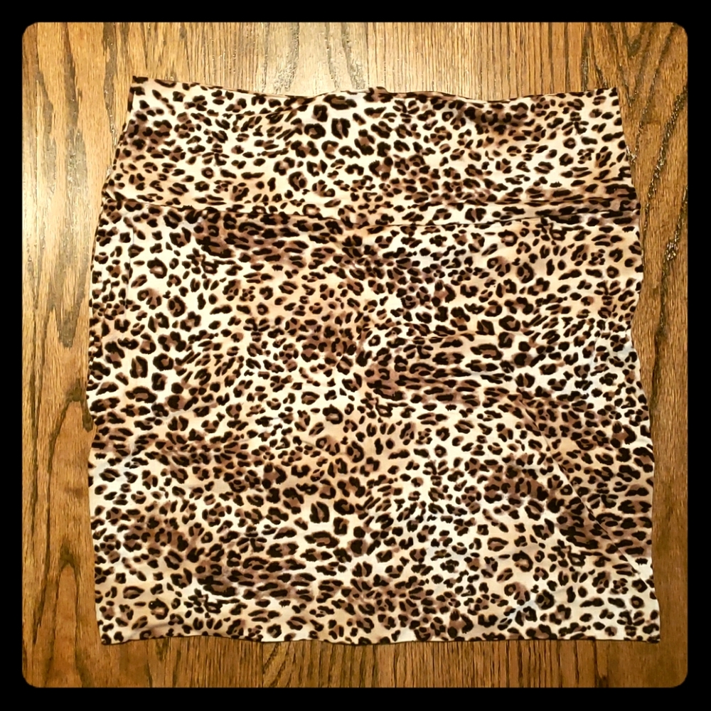 Cheetah Mini Skirt